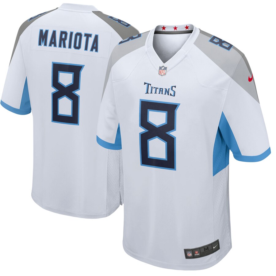 Marcus Mariota Tennessee Titans Nike Player Game Jersey - White