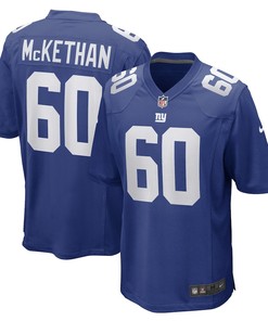Marcus McKethan New York Giants Game Player Jersey - Royal