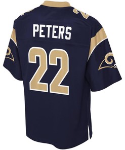 Marcus Peters Los Angeles Rams Nfl Pro Line Youth Player Jersey - Navy