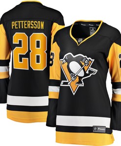 Marcus Pettersson Pittsburgh Penguins Fanatics Branded Womens Home Breakaway Player Jersey - Black Nhl