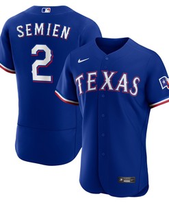 Marcus Semien Texas Rangers Alternate Authentic Player Jersey - Royal Mlb