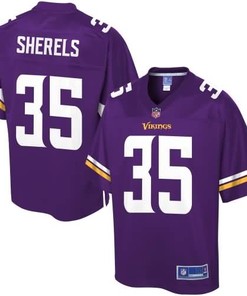 Marcus Sherels Minnesota Vikings Nfl Pro Line Team Color Player Jersey - Purple