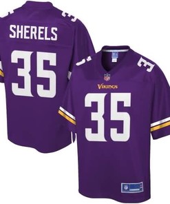 Marcus Sherels Minnesota Vikings Nfl Pro Line Youth Player Jersey - Purple