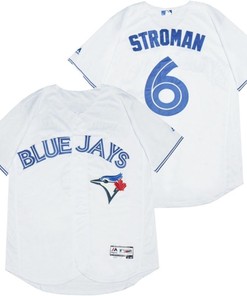 Marcus Stroman #6 Toronto Blue Jays 2020 Mlb White Jersey