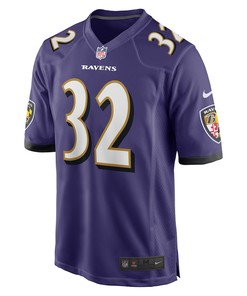 Marcus Williams 32 Baltimore Ravens Game Jersey - Purple