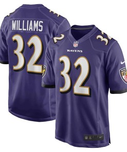 Marcus Williams 32 Baltimore Ravens Player Game Jersey - Purple