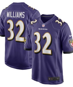 Marcus Williams Baltimore Ravens Player Game Jersey - Purple Nfl