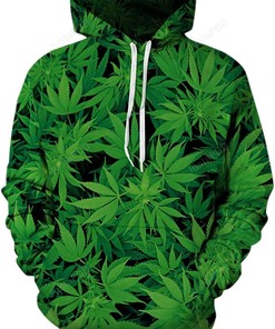 Marijuana 3D Style 2 Hoodie
