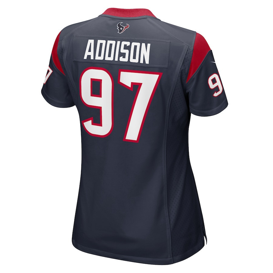 Mario Addison Houston Texans Women's Player Game Jersey - Navy