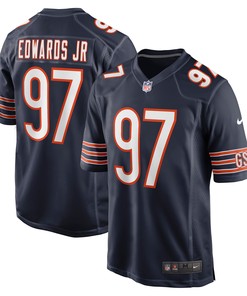 Mario Edwards Jr. Chicago Bears Game Jersey - Navy Nfl