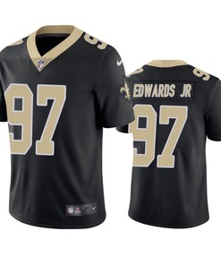 Mario Edwards Jr New Orleans Saints Black Vapor Limited Jersey