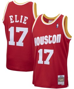 Mario Elie Houston Rockets Mitchell & Ness 1993-94 Hardwood Classics Swingman Jersey - Red Nba