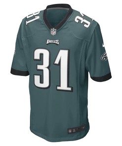 Mario Goodrich Philadelphia Eagles Game Player Jersey - Midnight Green