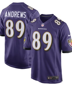 Mark Andrews Baltimore Ravens Game Team Jersey - Purple Nfl