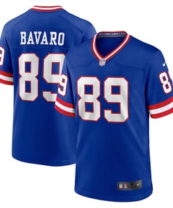 Mark Bavaro New York Giants Classic Retired Player Game Jersey - Royal