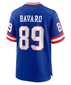 Mark Bavaro New York Giants Classic Retired Player Game Jersey - Royal
