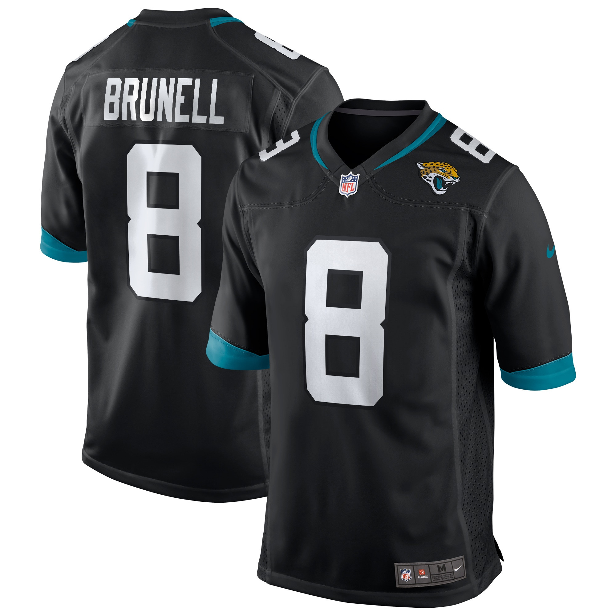 Mark Brunell Jacksonville Jaguars Game Retired Player Jersey - Black Nfl