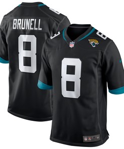 Mark Brunell Jacksonville Jaguars Game Retired Player Jersey - Black Nfl