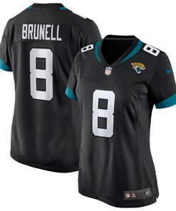 Mark Brunell Jacksonville Jaguars Womens Game Retired Player Jersey - Black Nfl
