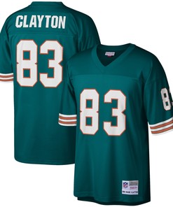 Mark Clayton Miami Dolphins Mitchell & Ness 1984 Legacy Replica Jersey - Aqua Nfl