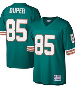 Mark Duper 85 Miami Dolphins Mitchell & Ness 1984 Legacy Jersey - Aqua