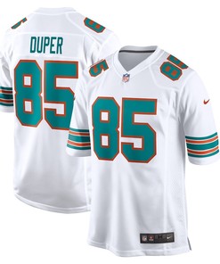 Mark Duper 85 Miami Dolphins Retired Player Jersey - White