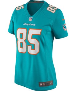 Mark Duper 85 Miami Dolphins Women's Game Retired Player Jersey - Aqua
