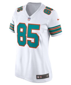 Mark Duper 85 Miami Dolphins Women's Retired Player Jersey - White