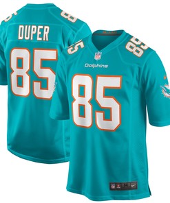 Mark Duper Miami Dolphins Game Retired Player Jersey - Aqua Nfl