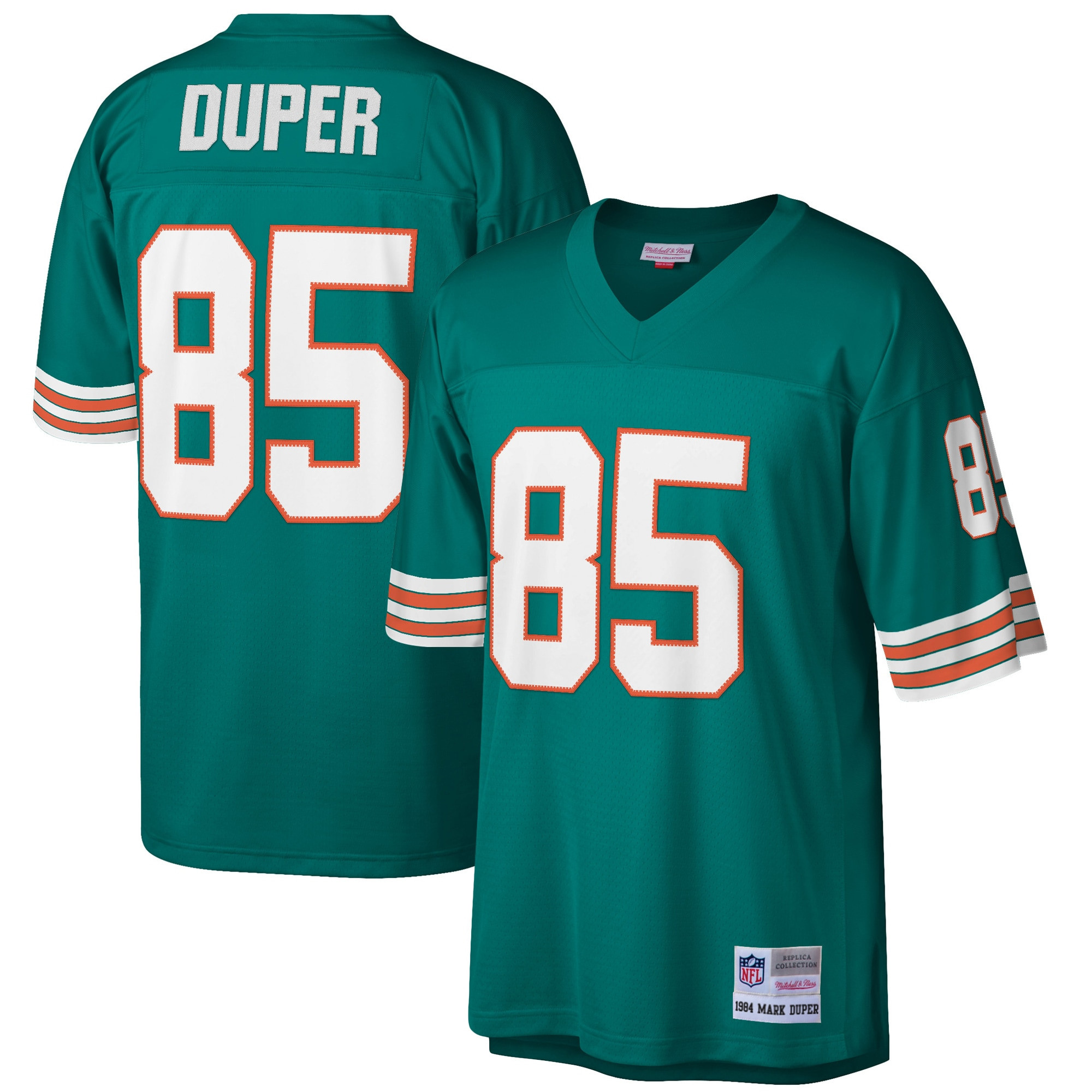 Mark Duper Miami Dolphins Mitchell & Ness 1984 Retired Player Legacy Replica Jersey - Aqua Nfl