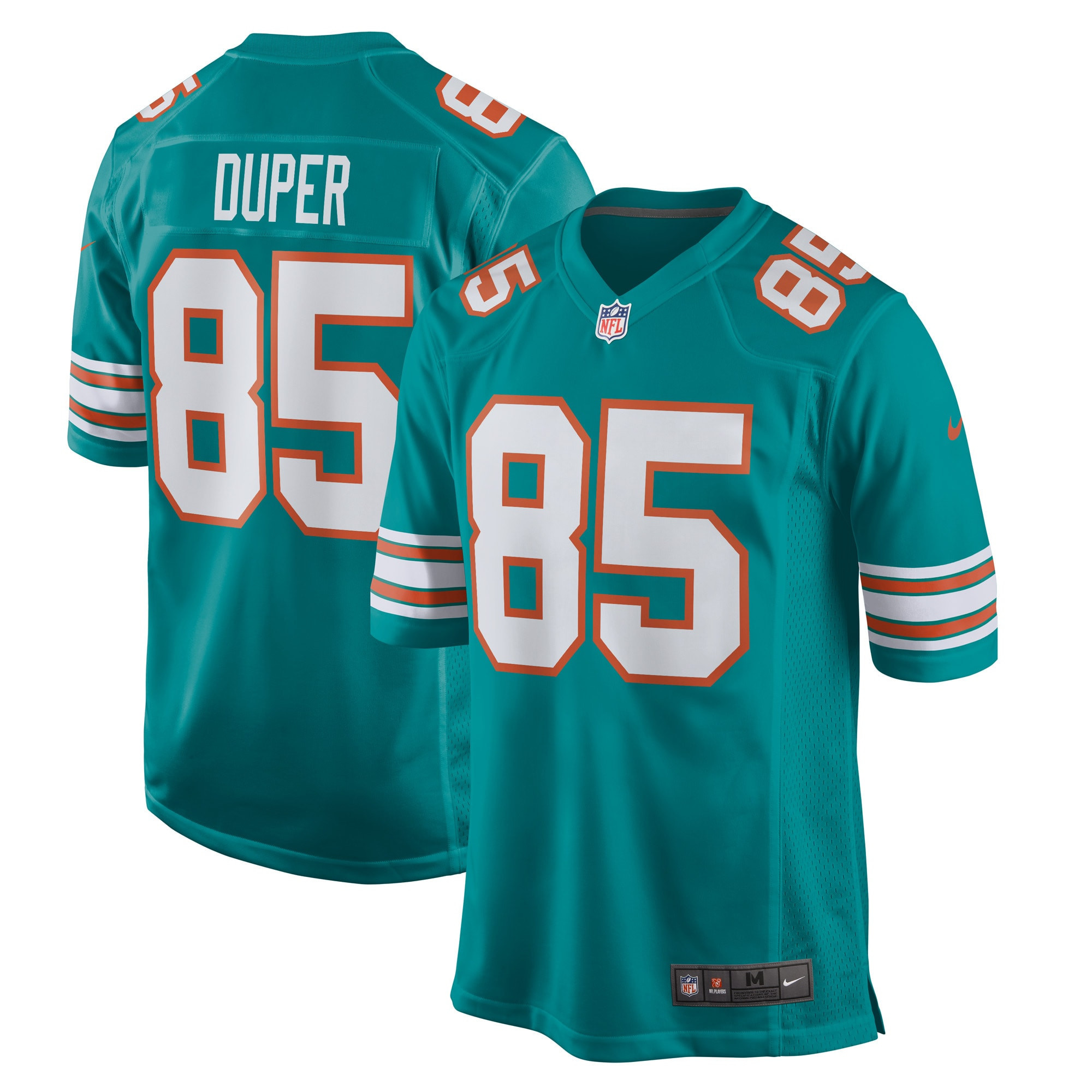 Mark Duper Miami Dolphins Retired Player Jersey - Aqua Nfl