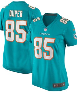 Mark Duper Miami Dolphins Womens Game Retired Player Jersey - Aqua Nfl