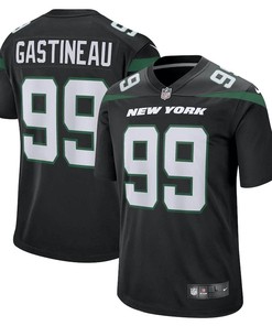 Mark Gastineau 99 New York Jets Game Jersey - Stealth Black