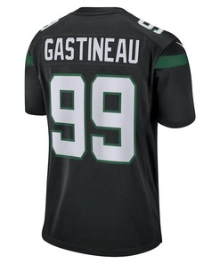 Mark Gastineau 99 New York Jets Game Jersey - Stealth Black