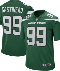 Mark Gastineau 99 New York Jets Game Retired Player Jersey - Gotham Green