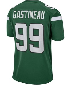 Mark Gastineau 99 New York Jets Game Retired Player Jersey - Gotham Green