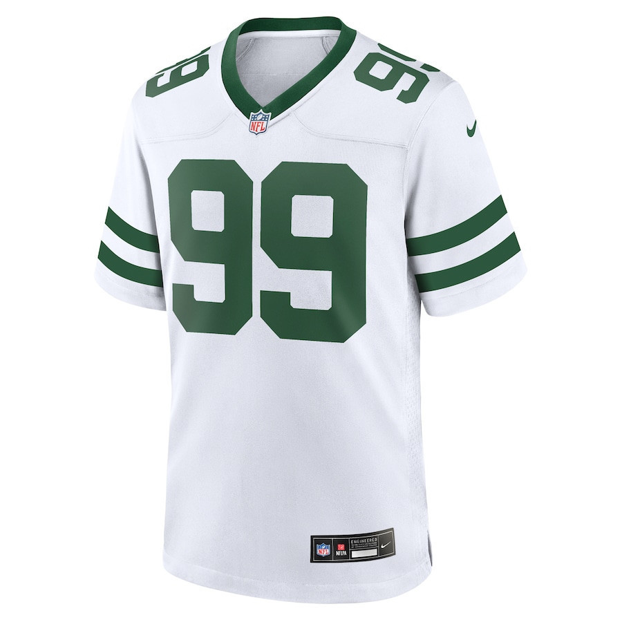 Mark Gastineau 99 New York Jets Legacy Retired Game Men Jersey - White