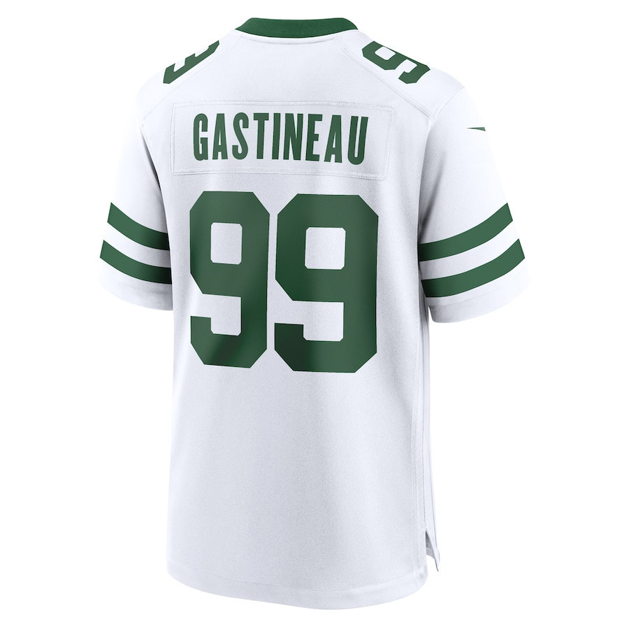 Mark Gastineau 99 New York Jets Legacy Retired Game Men Jersey - White