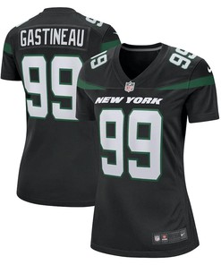 Mark Gastineau 99 New York Jets Women's Game Jersey - Stealth Black