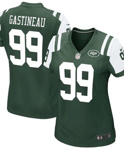 Mark Gastineau 99 New York Jets Women's Retired Game Jersey - Green