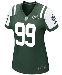 Mark Gastineau 99 New York Jets Women's Retired Game Jersey - Green
