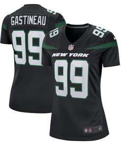 Mark Gastineau New York Jets Womens Game Jersey - Stealth Black Nfl