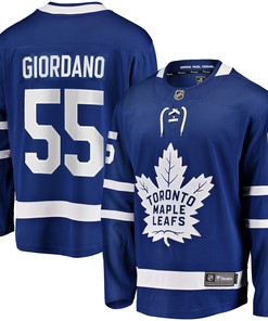 Mark Giordano Toronto Maple Leafs Fanatics Branded Home Breakaway Player Jersey - Blue Nhl