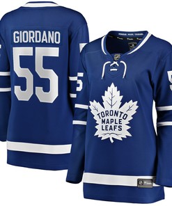 Mark Giordano Toronto Maple Leafs Womens Fanatics Branded Home Breakaway Player Jersey - Blue Nhl