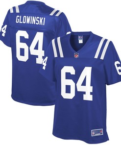 Mark Glowinski Indianapolis Colts Nfl Pro Line Womens Player Jersey - Royal