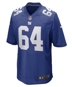 Mark Glowinski New York Giants Game Player Jersey - Royal