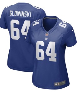 Mark Glowinski New York Giants Women's Game Player Jersey - Royal