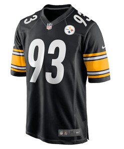 Mark Robinson Pittsburgh Steelers Game Player Jersey - Black