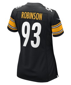 Mark Robinson Pittsburgh Steelers Women's Game Player Jersey - Black