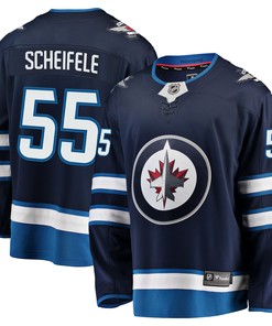 Mark Scheifele Winnipeg Jets Fanatics Branded Breakaway Replica Jersey - Navy Nhl